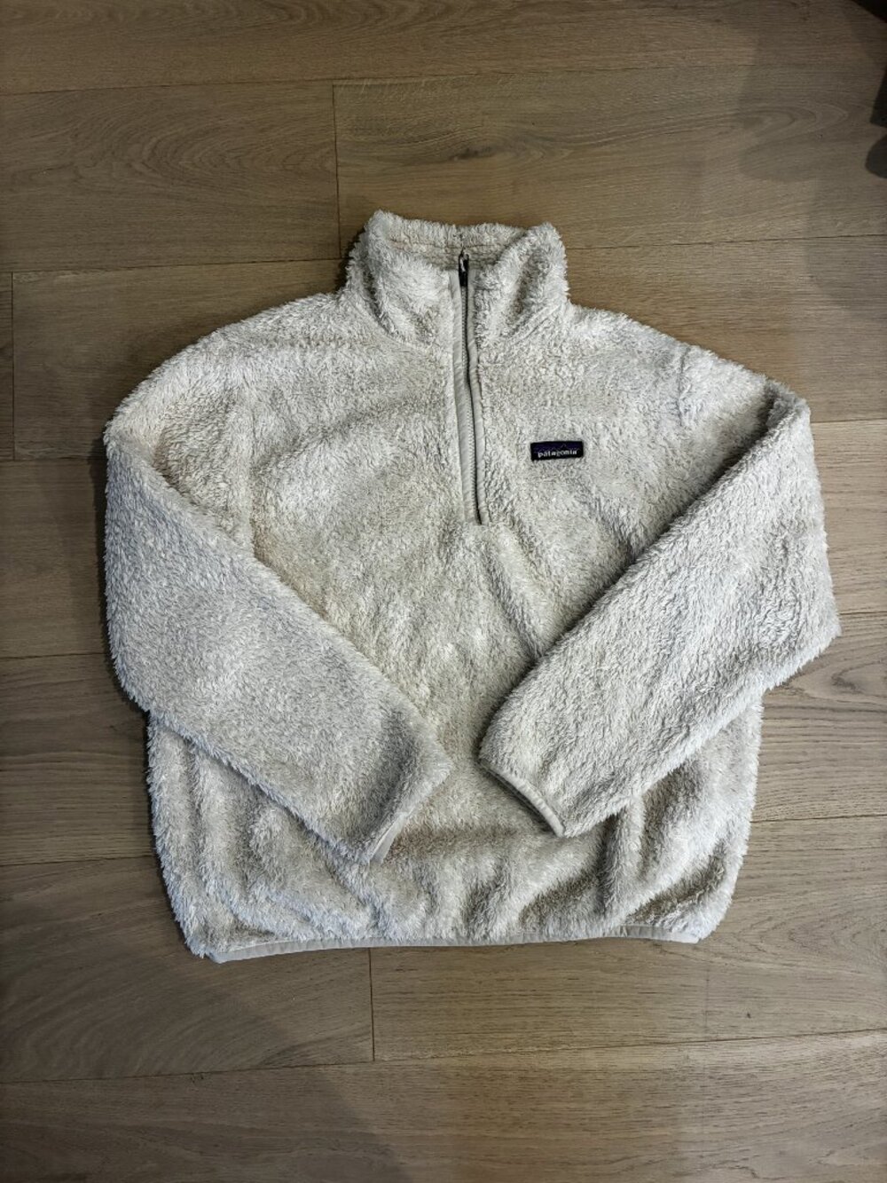 Patagonia Women's Los Gatos 1/4-Zip Fleece Pullover - Cream - Size L